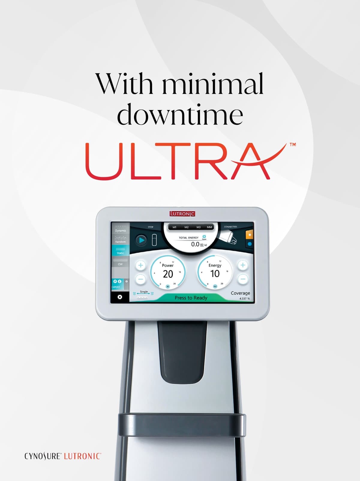 The Cynosure Lutronic LaseMD Ultra device at Pagora Laser & Esthetics, Bedford NS